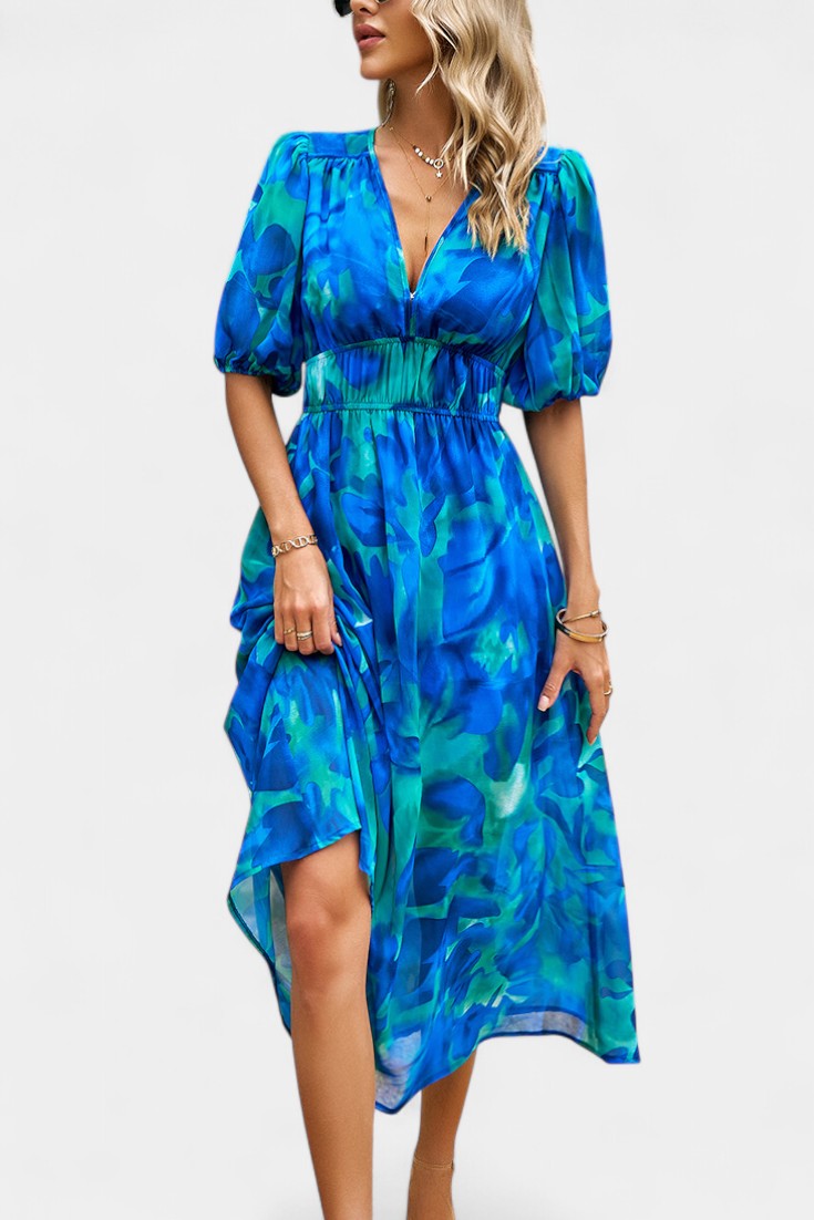 Ginessa | Floral Charm Summer Dress