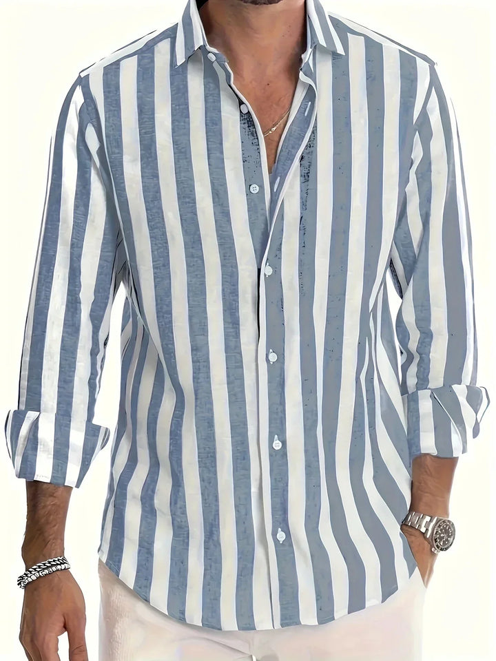 Glenn | Classic Striped Summer Shirt