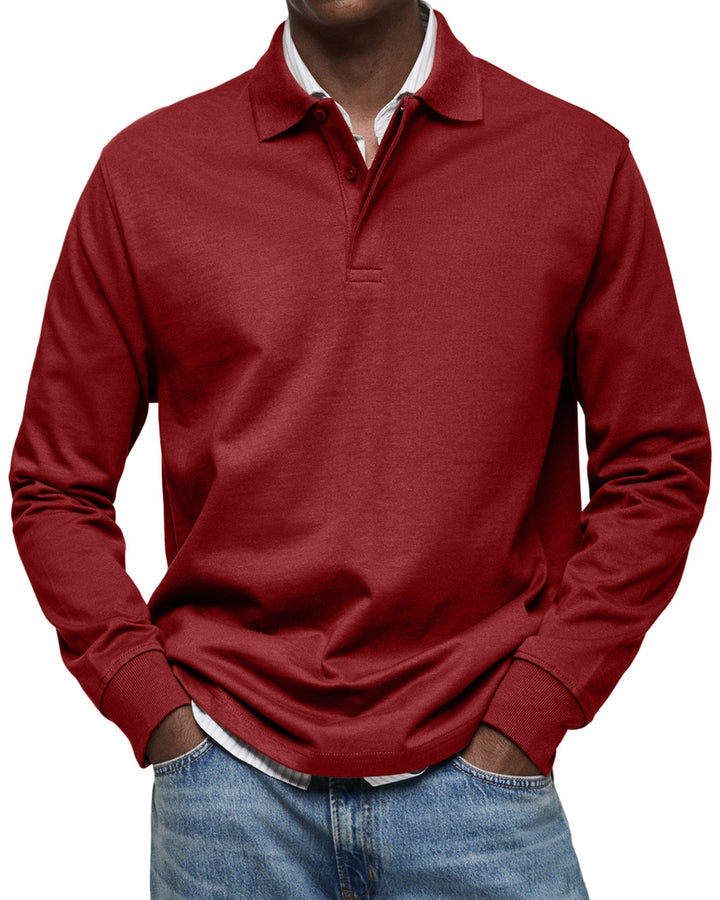Wilson | Classic Long Sleeve Polo Shirt