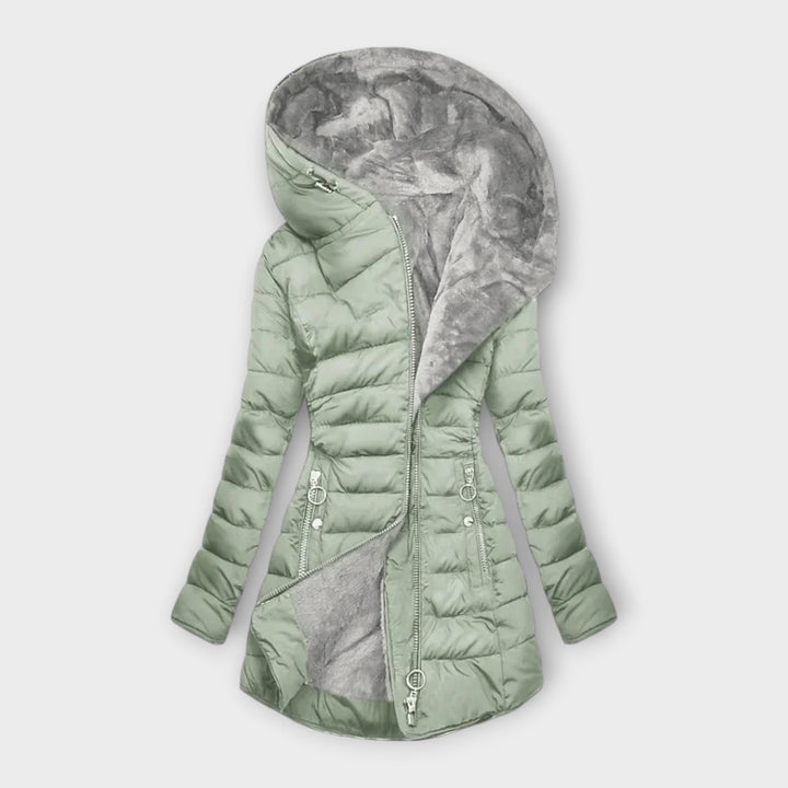 Vivian | Warm Winter Coat With Eco Fleece Lining