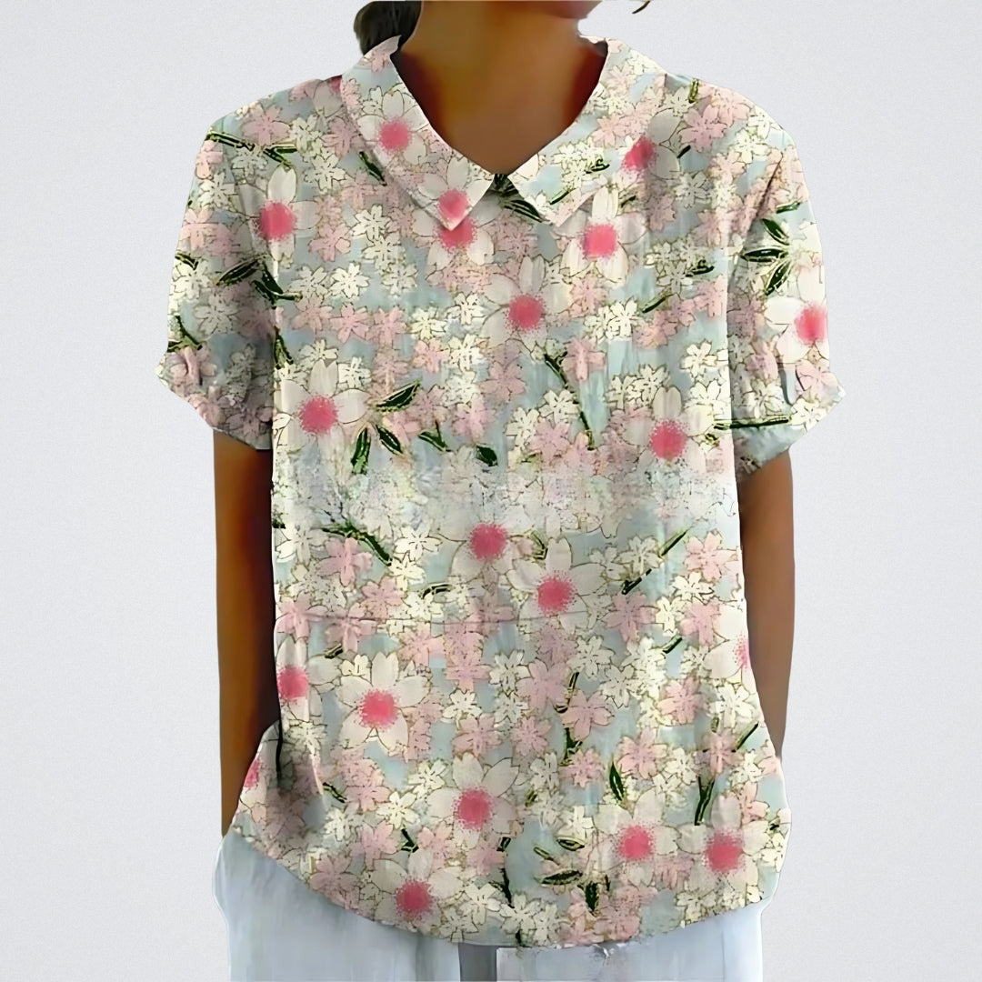Linzielle | Floral French Vintage Blouse