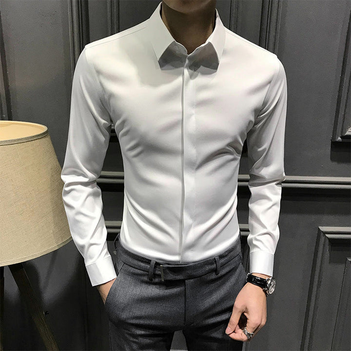 Nathan | Sharp and Simple Iron-Free Shirt