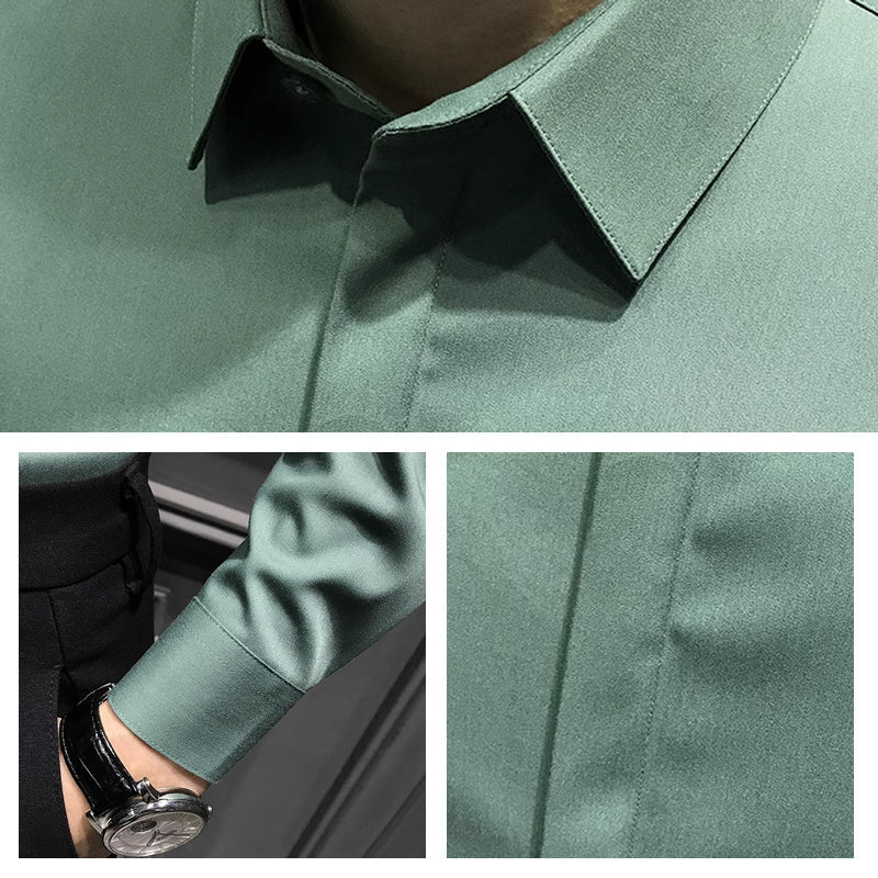 Nathan | Sharp and Simple Iron-Free Shirt