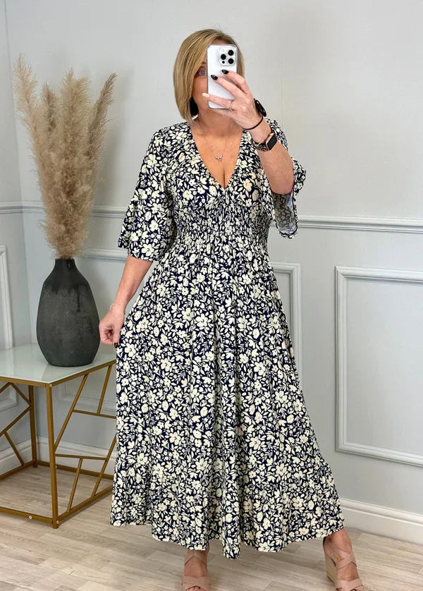 Ammie | Vibrant Summer Waist Dress