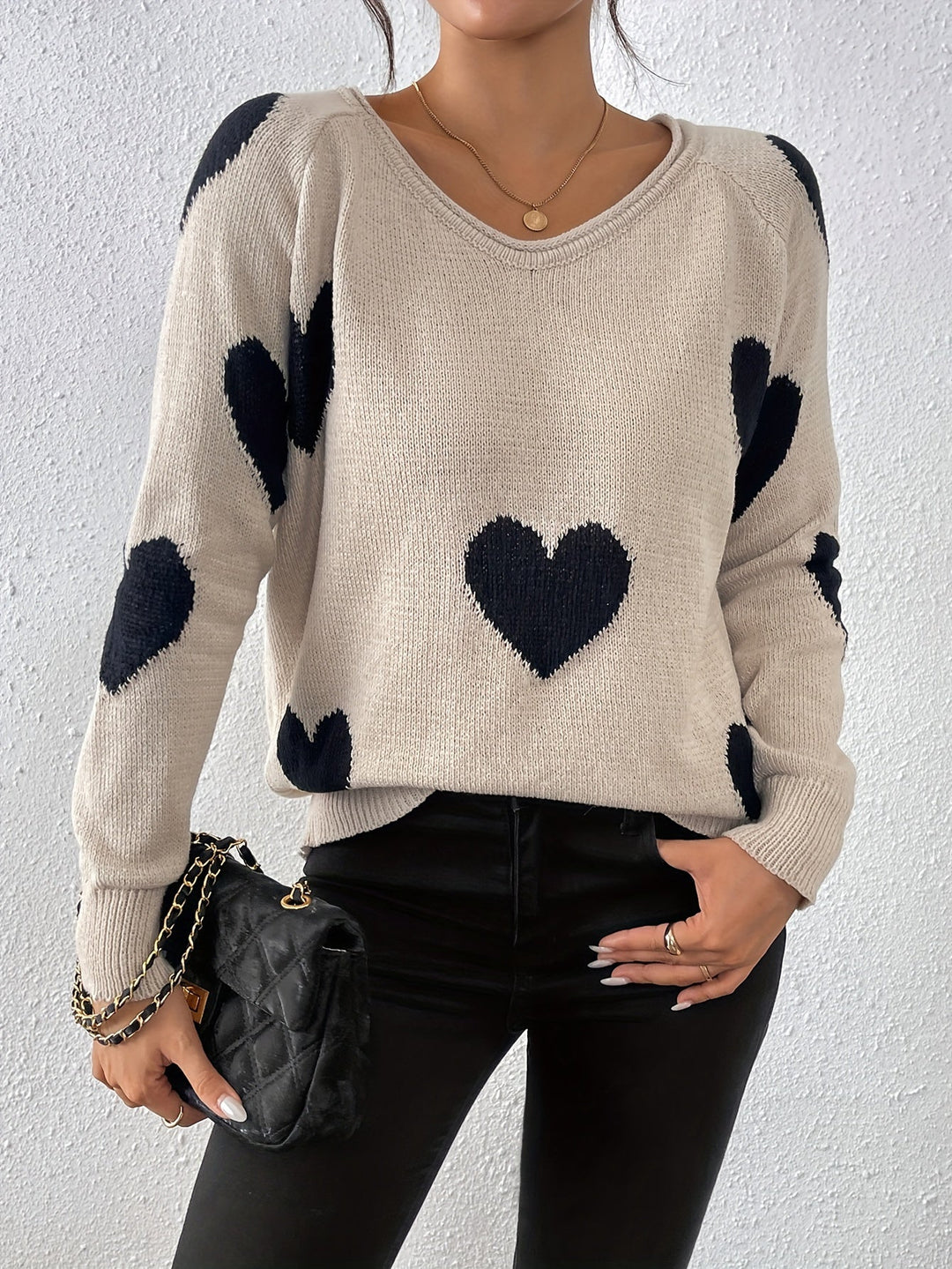 Loren | Lovely Heart Sweater