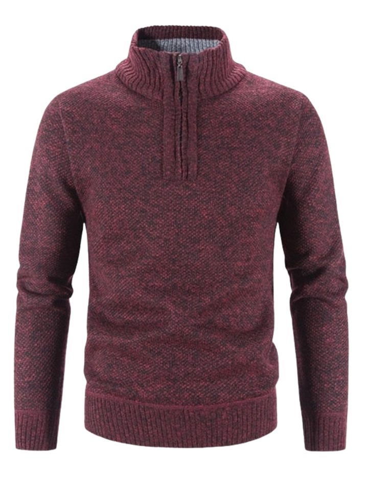 Elric | Casual Style Half-Zip Sweater