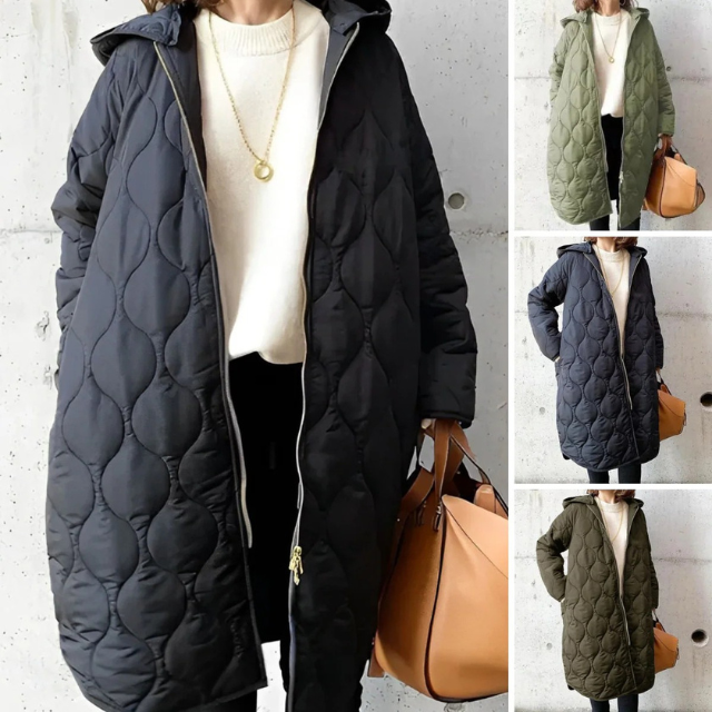 Presa | Hooded Long Jacket