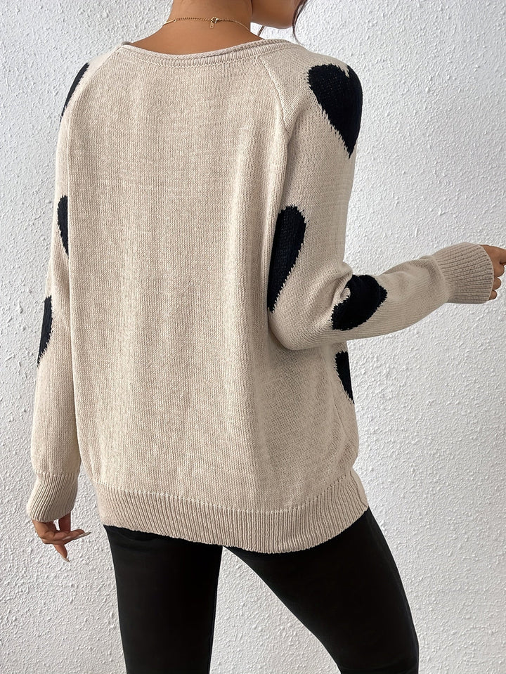 Loren | Lovely Heart Sweater