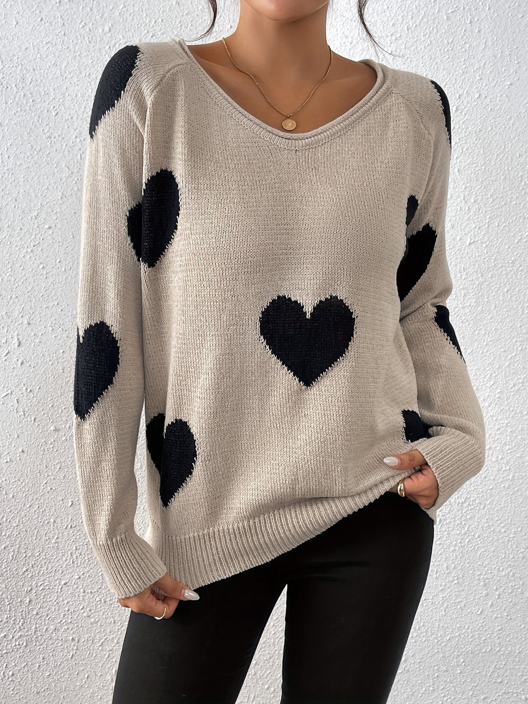 Loren | Lovely Heart Sweater