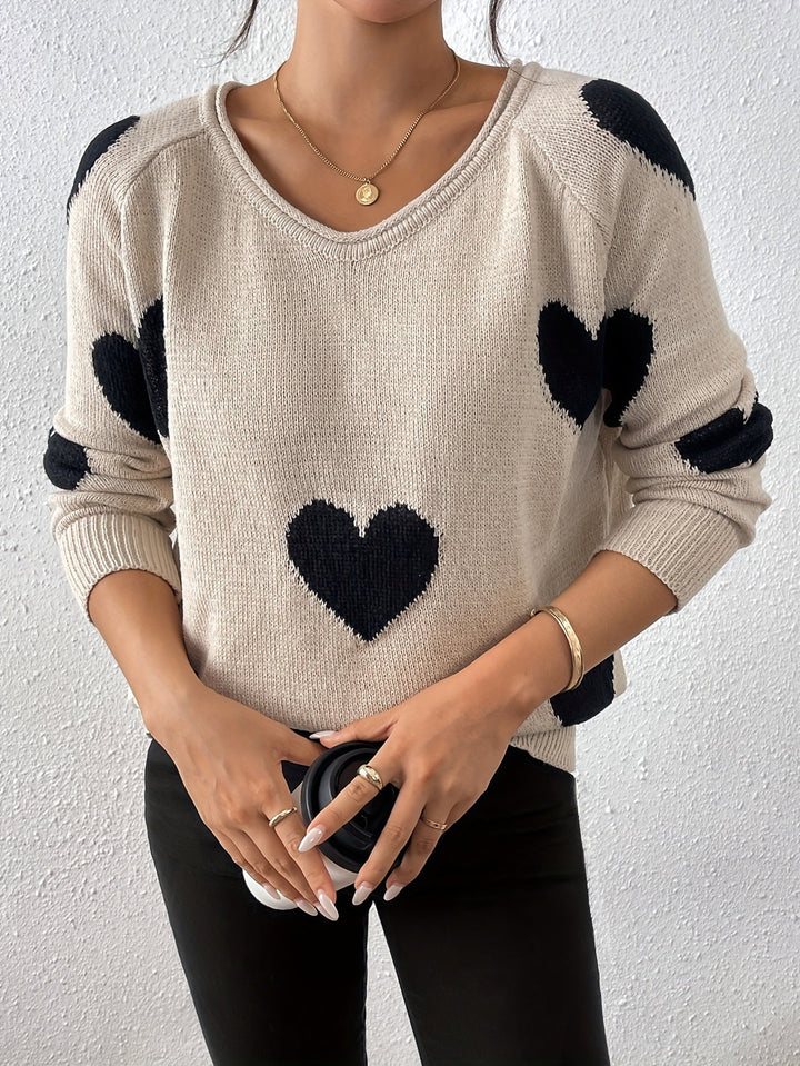 Loren | Lovely Heart Sweater