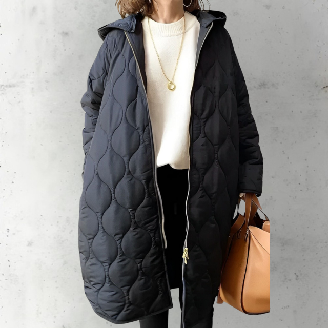 Presa | Hooded Long Jacket