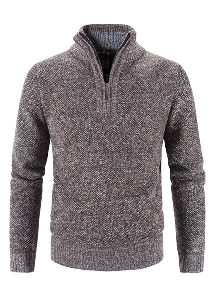 Elric | Casual Style Half-Zip Sweater