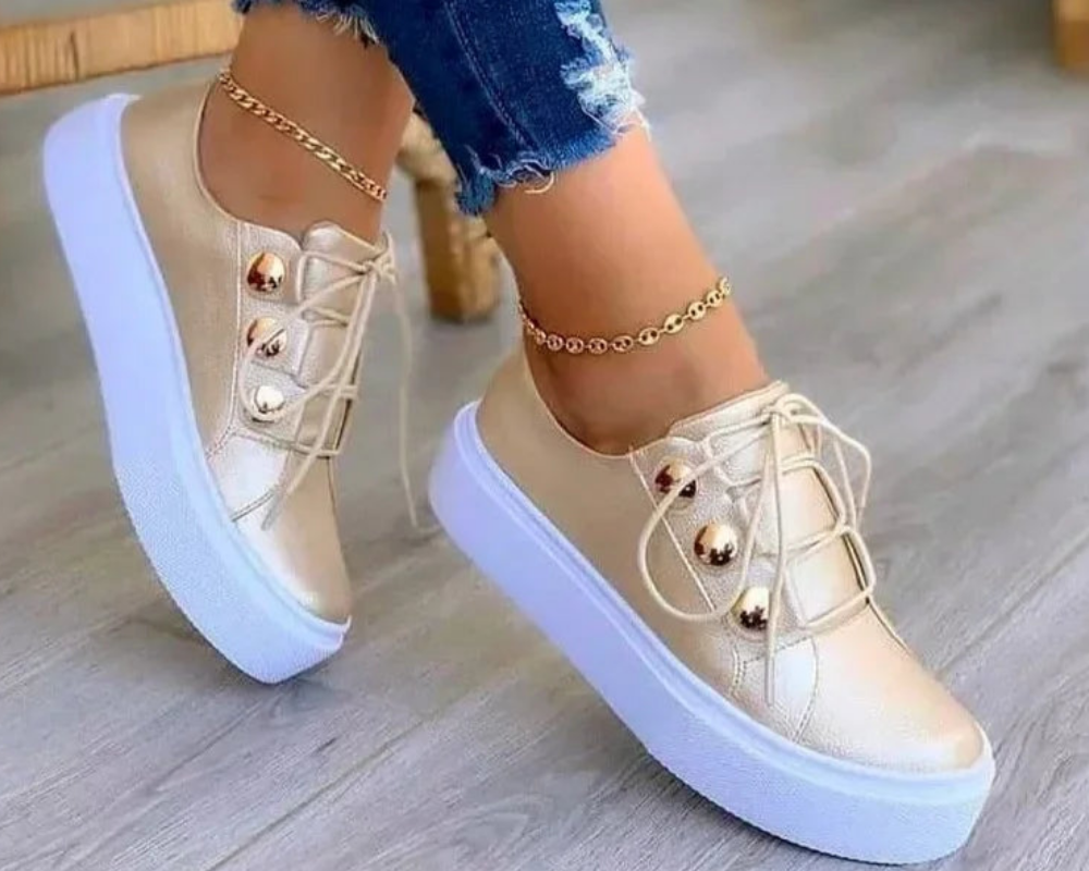 Nina | Stylish Orthopedic Platform Sneakers