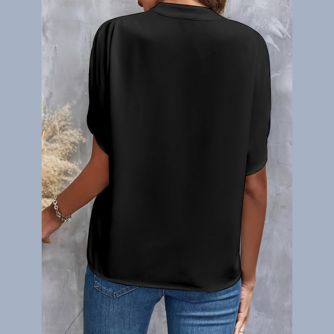 Emlyn | Chic Drape Blouse