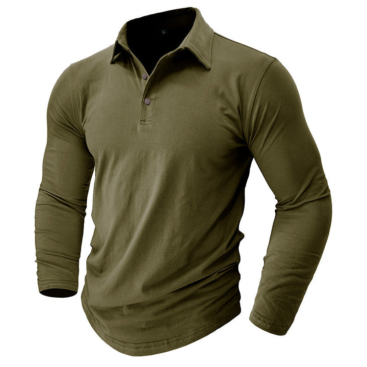 Stefan | Modern Edge Longsleeve Polo