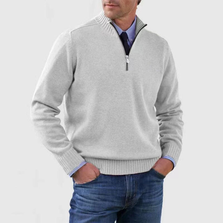 Howard | Zip Pullover – Classic Warmth and Modern Elegance