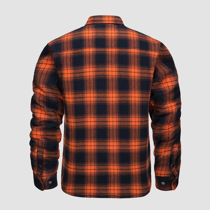 Luke | Checkered Bomber Jacket