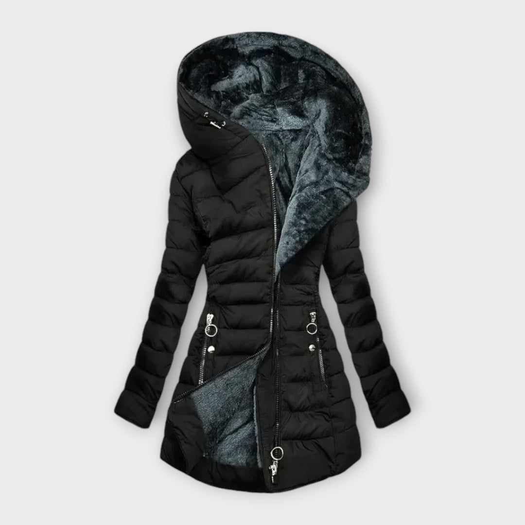 Vivian | Warm Winter Coat With Eco Fleece Lining
