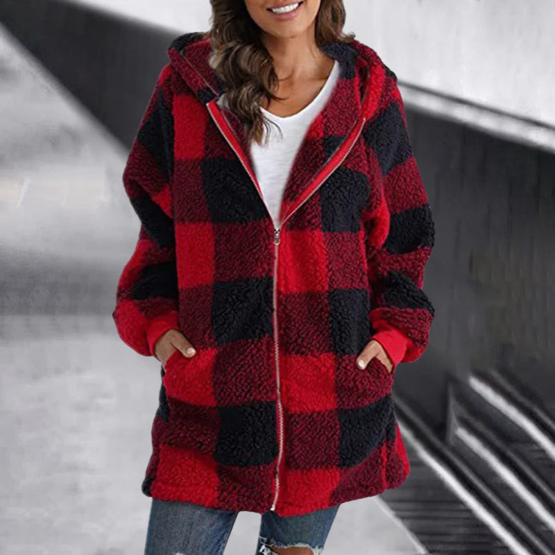 Priya | Chic Plaid Jacket