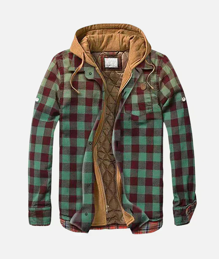 Drystan | Casual Patchwork Plaid Jacket