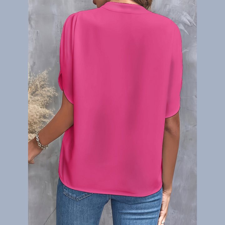 Emlyn | Chic Drape Blouse