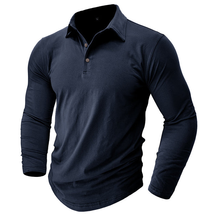 Stefan | Modern Edge Longsleeve Polo