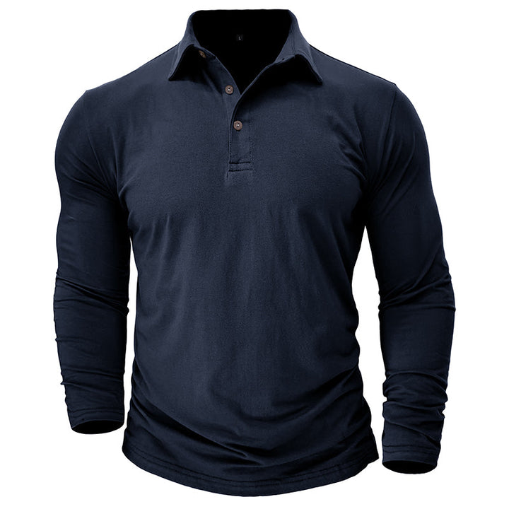Stefan | Modern Edge Longsleeve Polo
