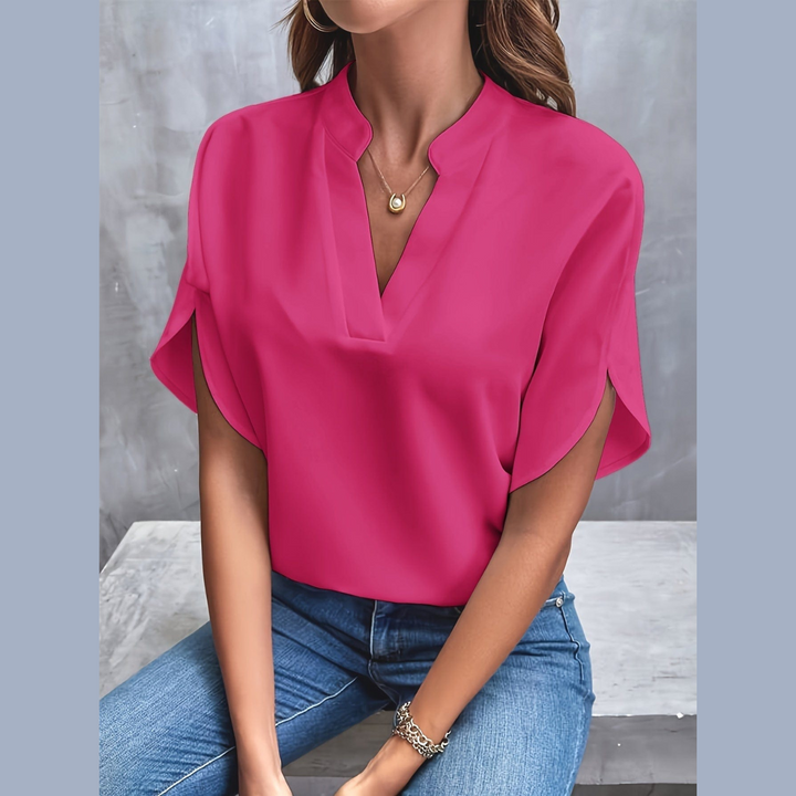 Emlyn | Chic Drape Blouse