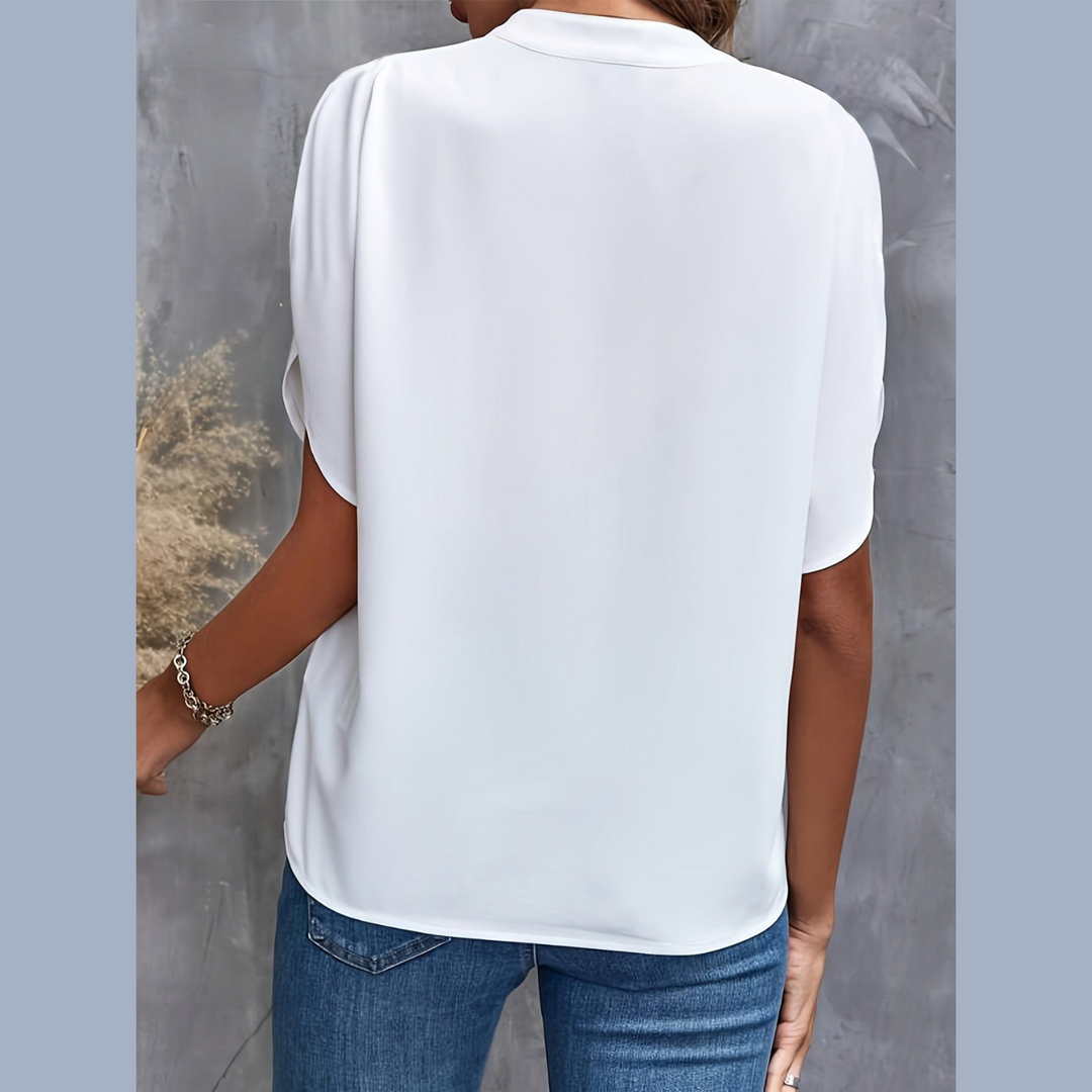 Emlyn | Chic Drape Blouse