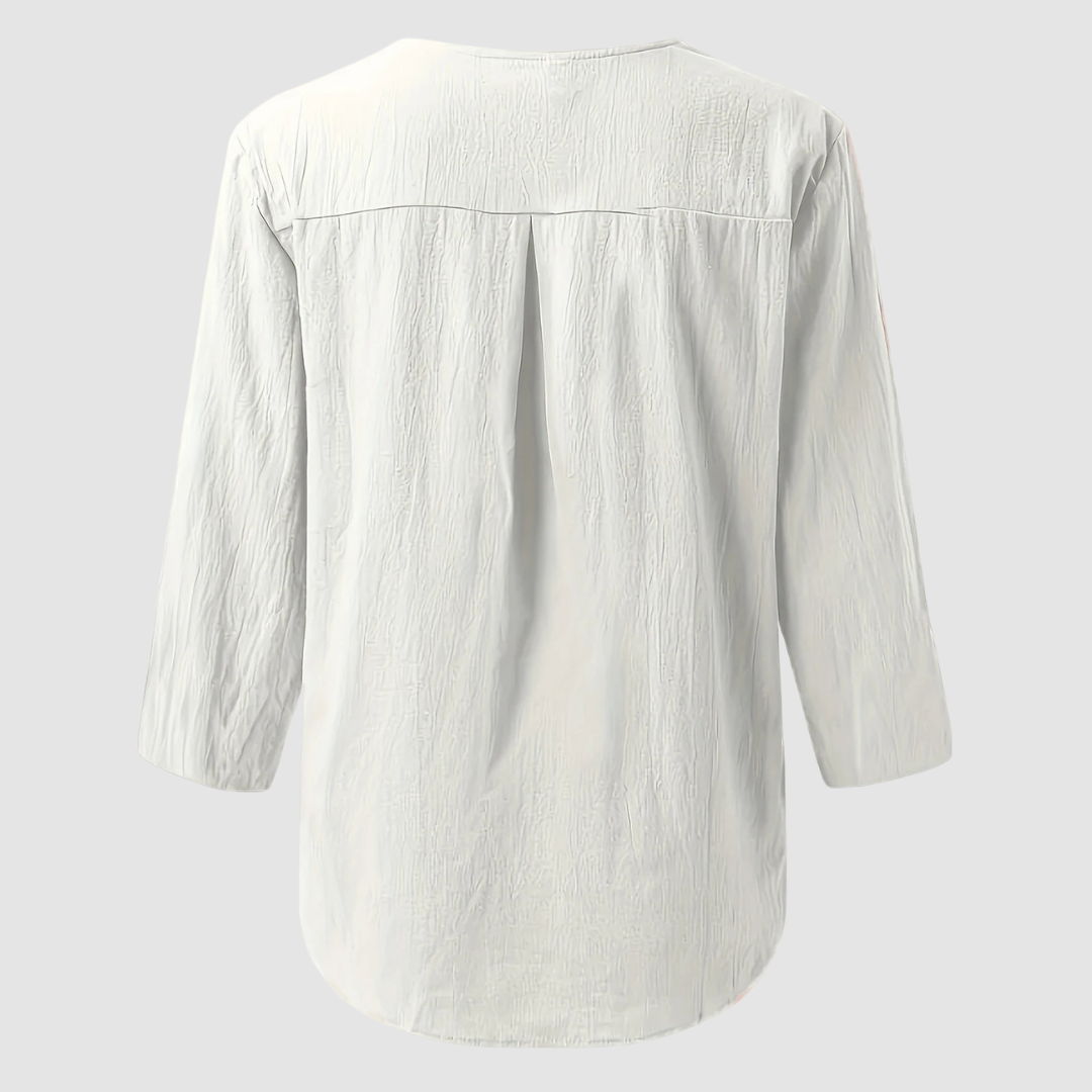Amira | Elegant Button Blouse