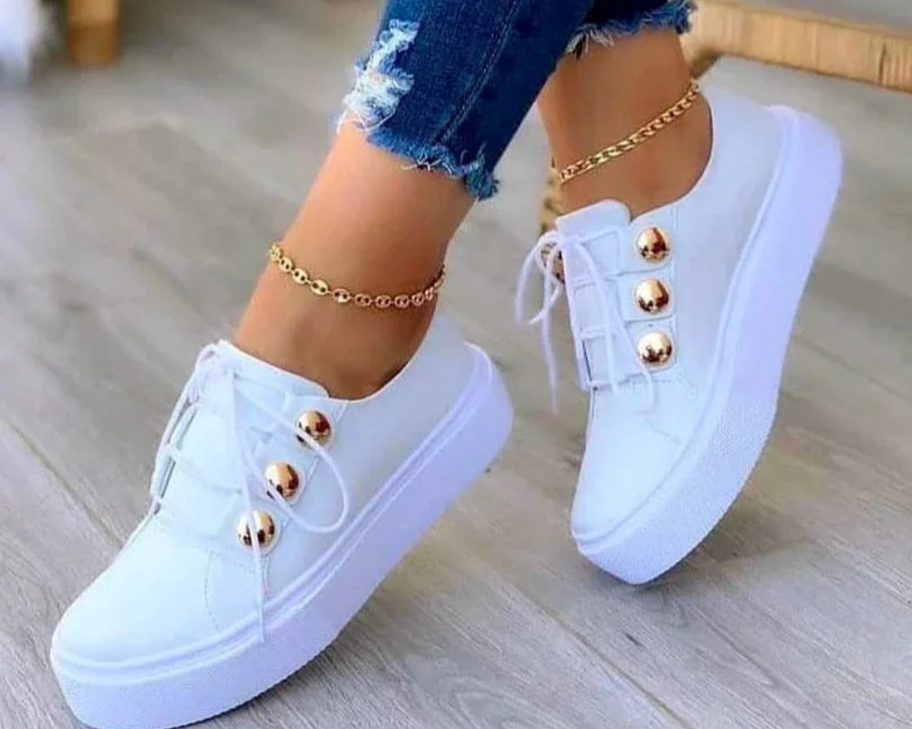 Nina | Stylish Orthopedic Platform Sneakers