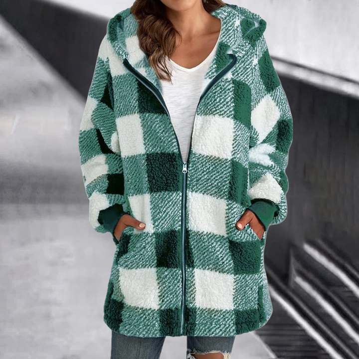 Priya | Chic Plaid Jacket