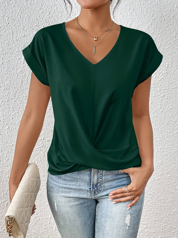 Tionna | Cozy V-Neck Shirt