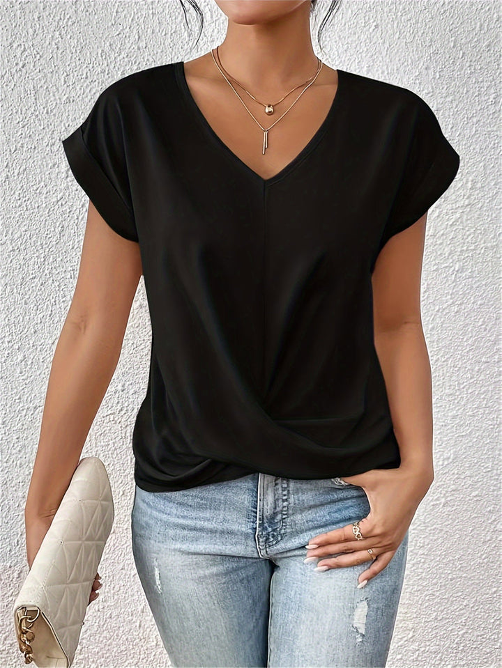 Tionna | Cozy V-Neck Shirt