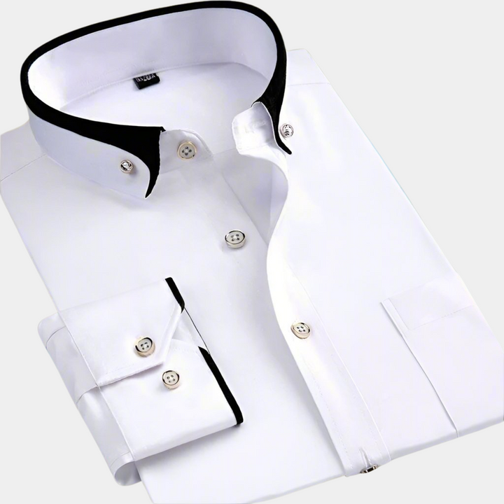 Jacob | Classic Men's Shirt with Long Sleeves