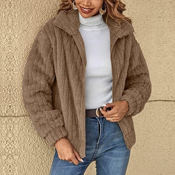 Evita | Cozy Fluffy Comfort Jacket