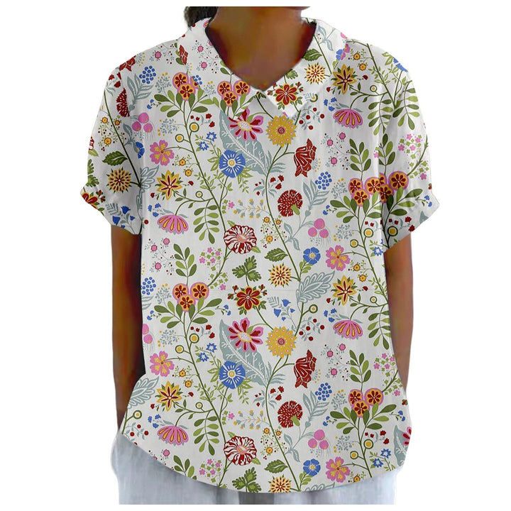 Linzielle | Floral French Vintage Blouse