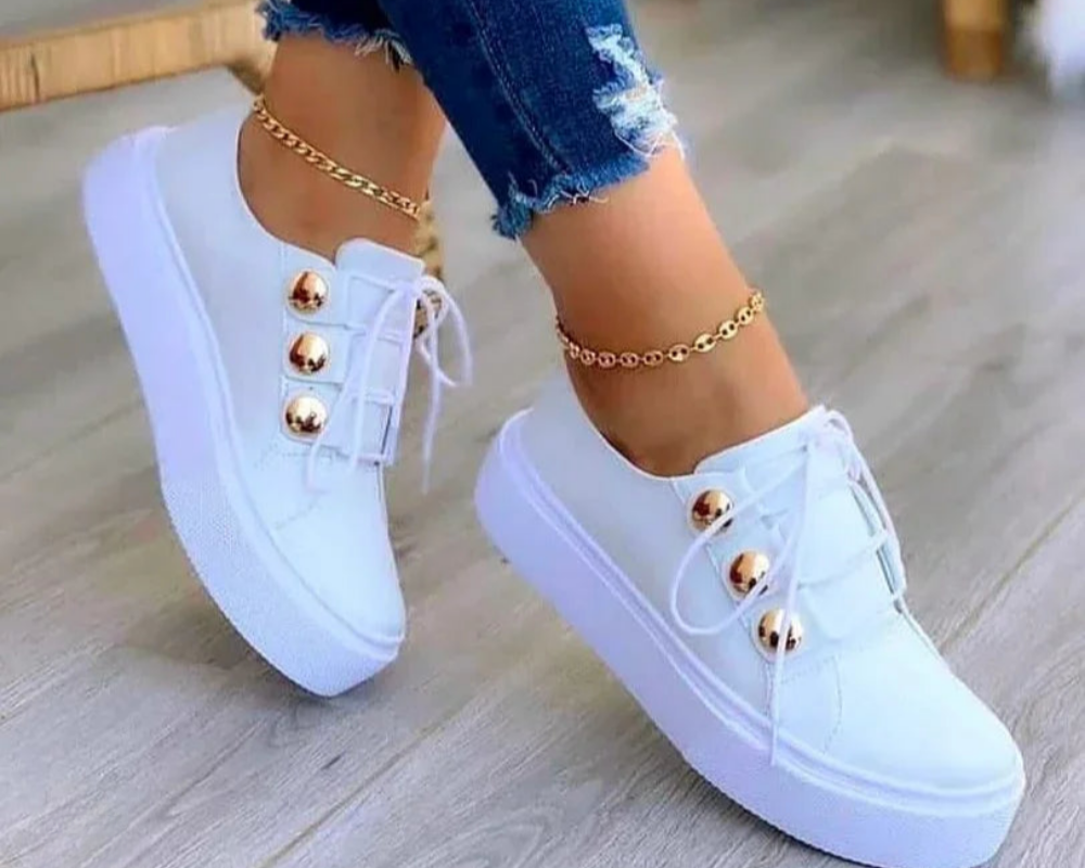 Nina | Stylish Orthopedic Platform Sneakers