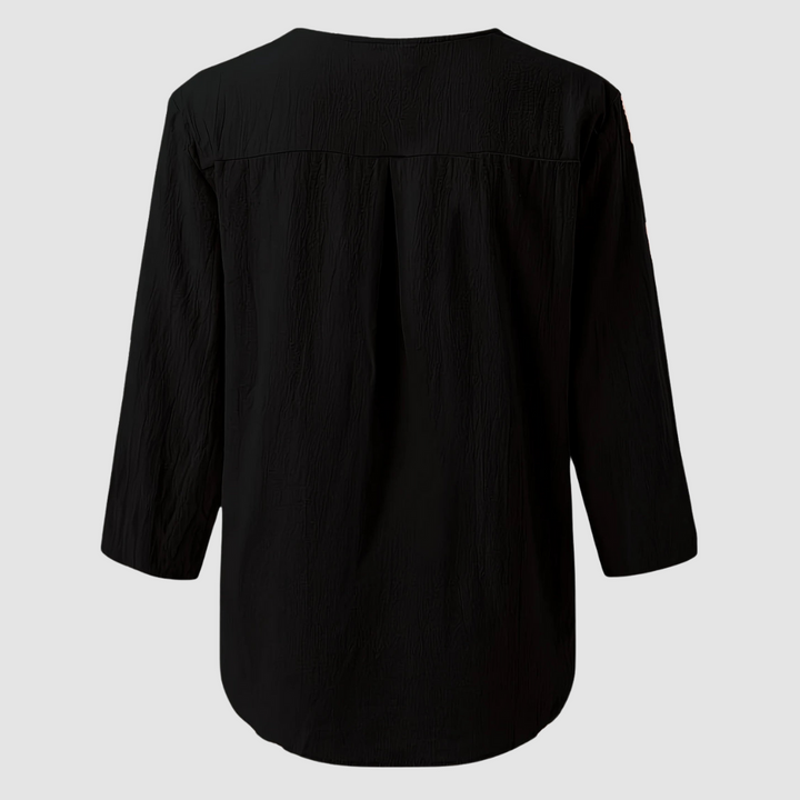 Amira | Elegant Button Blouse