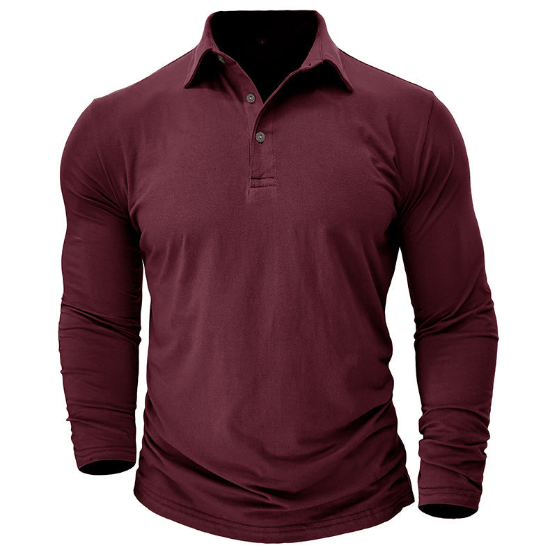 Stefan | Modern Edge Longsleeve Polo