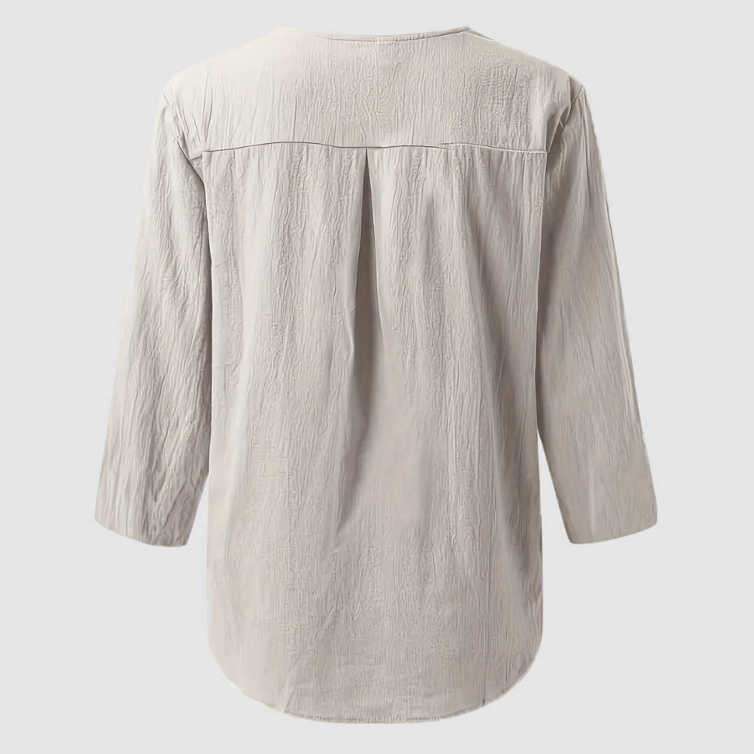 Amira | Elegant Button Blouse