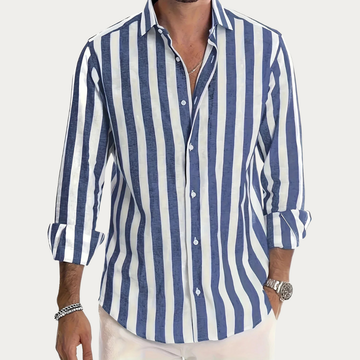 Glenn | Classic Striped Summer Shirt