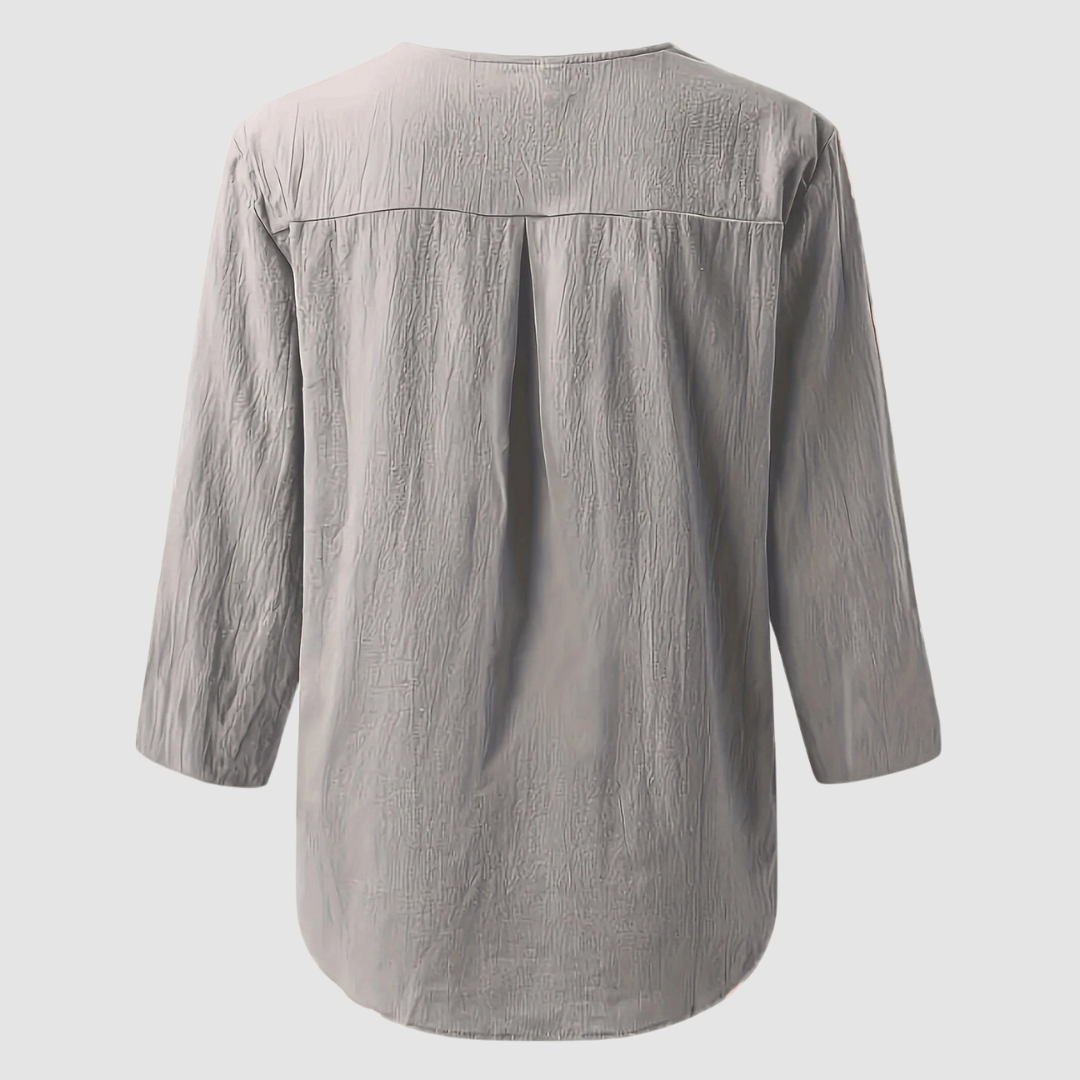 Amira | Elegant Button Blouse