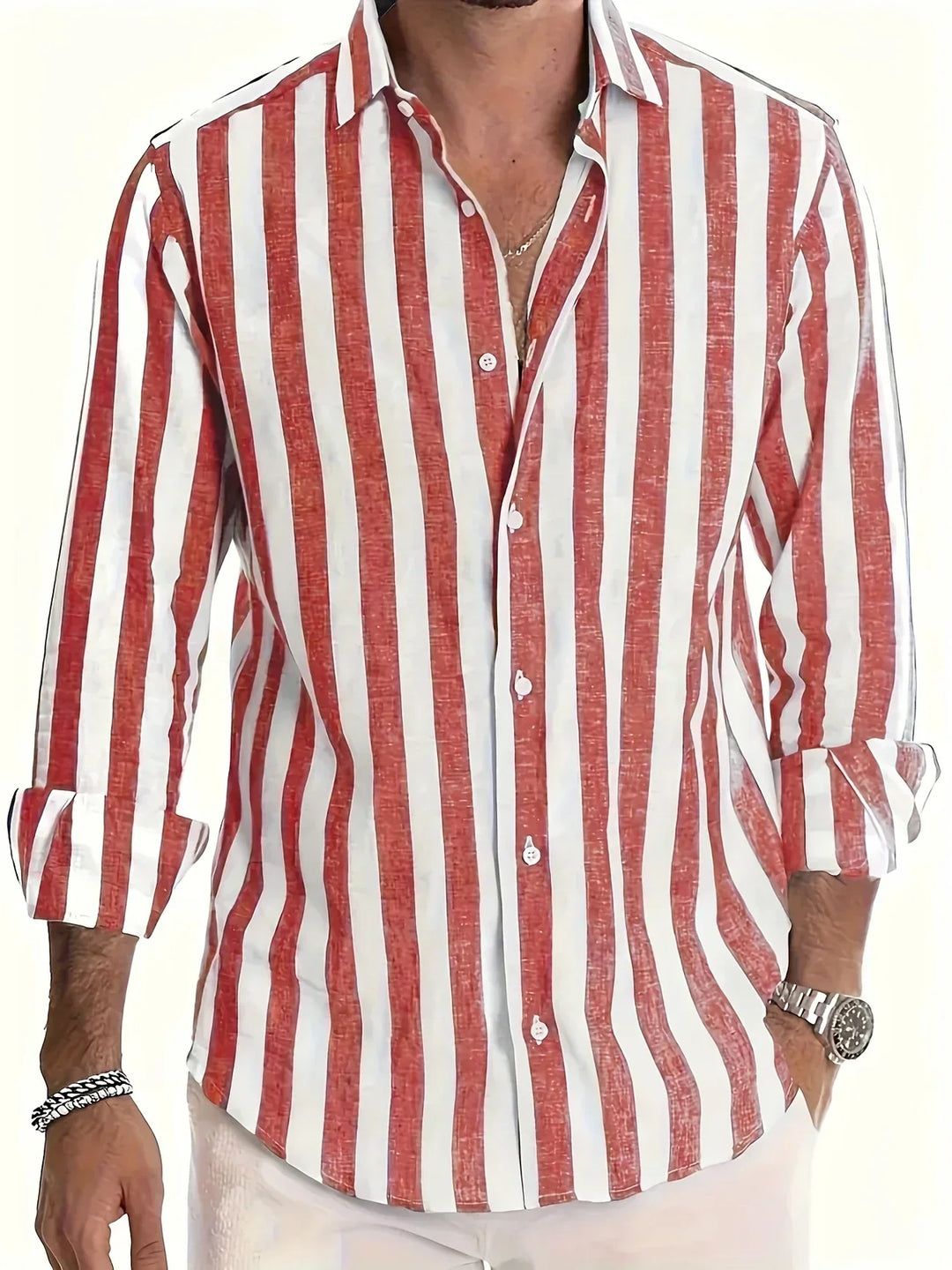Glenn | Classic Striped Summer Shirt