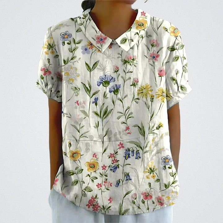 Linzielle | Floral French Vintage Blouse