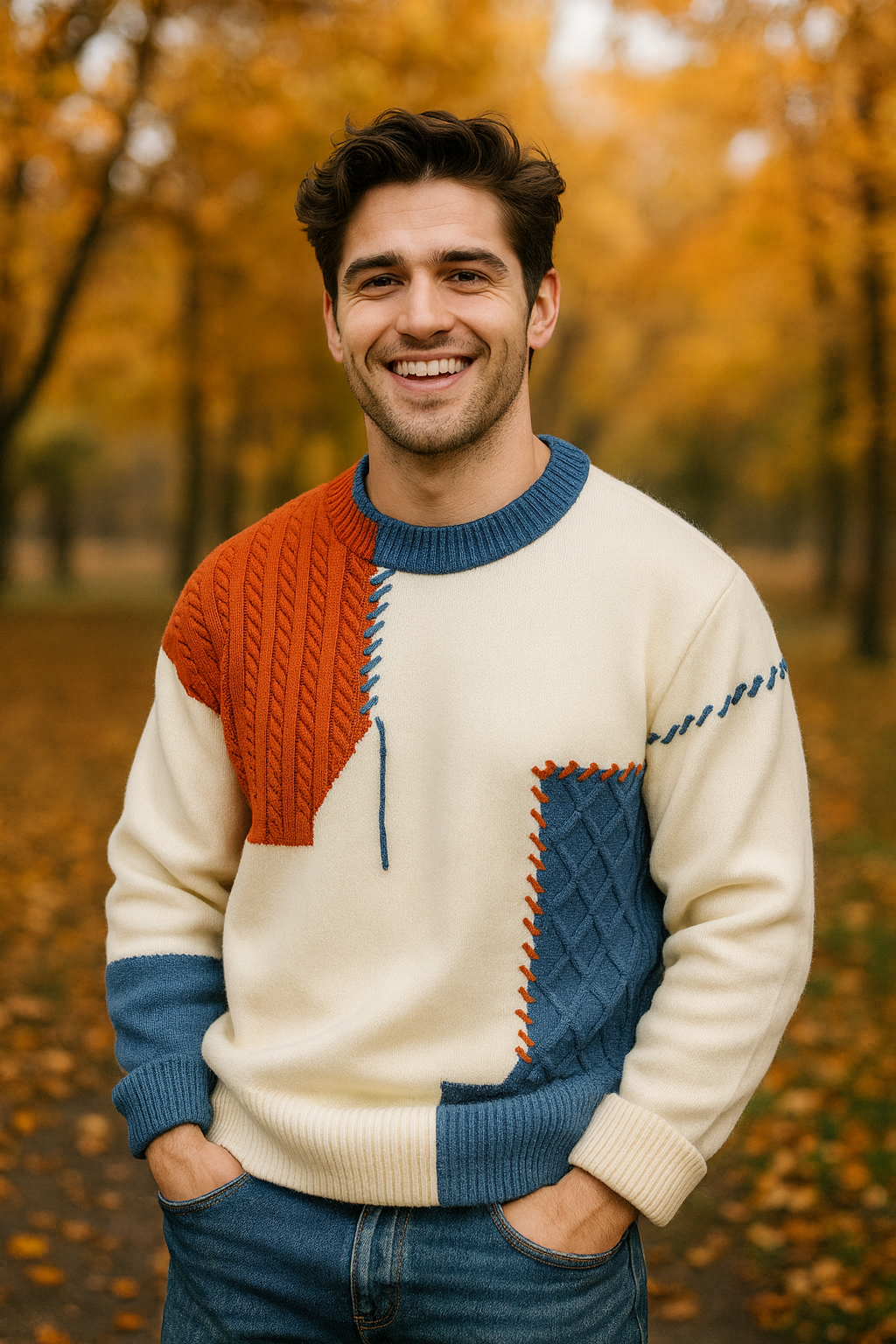Harris | Arty Patch Sweater