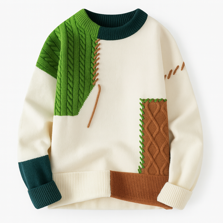 Harris | Arty Patch Sweater