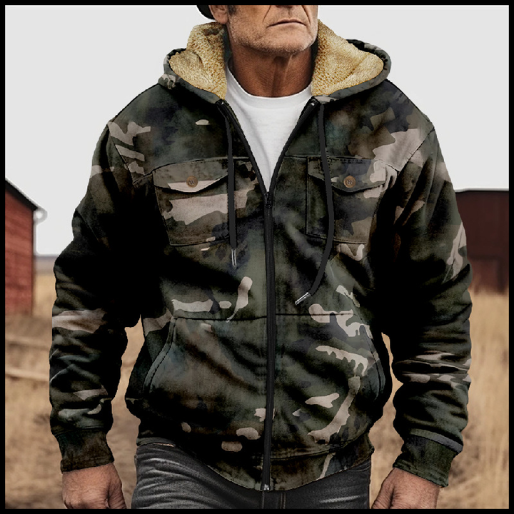 Axton | Durable Camo Outdoor Jacket