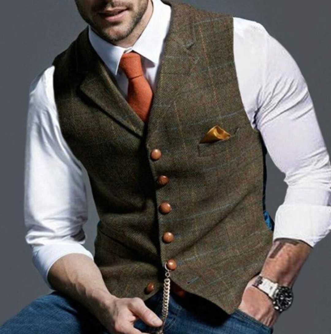 Daniel | Elegant Button Waistcoat