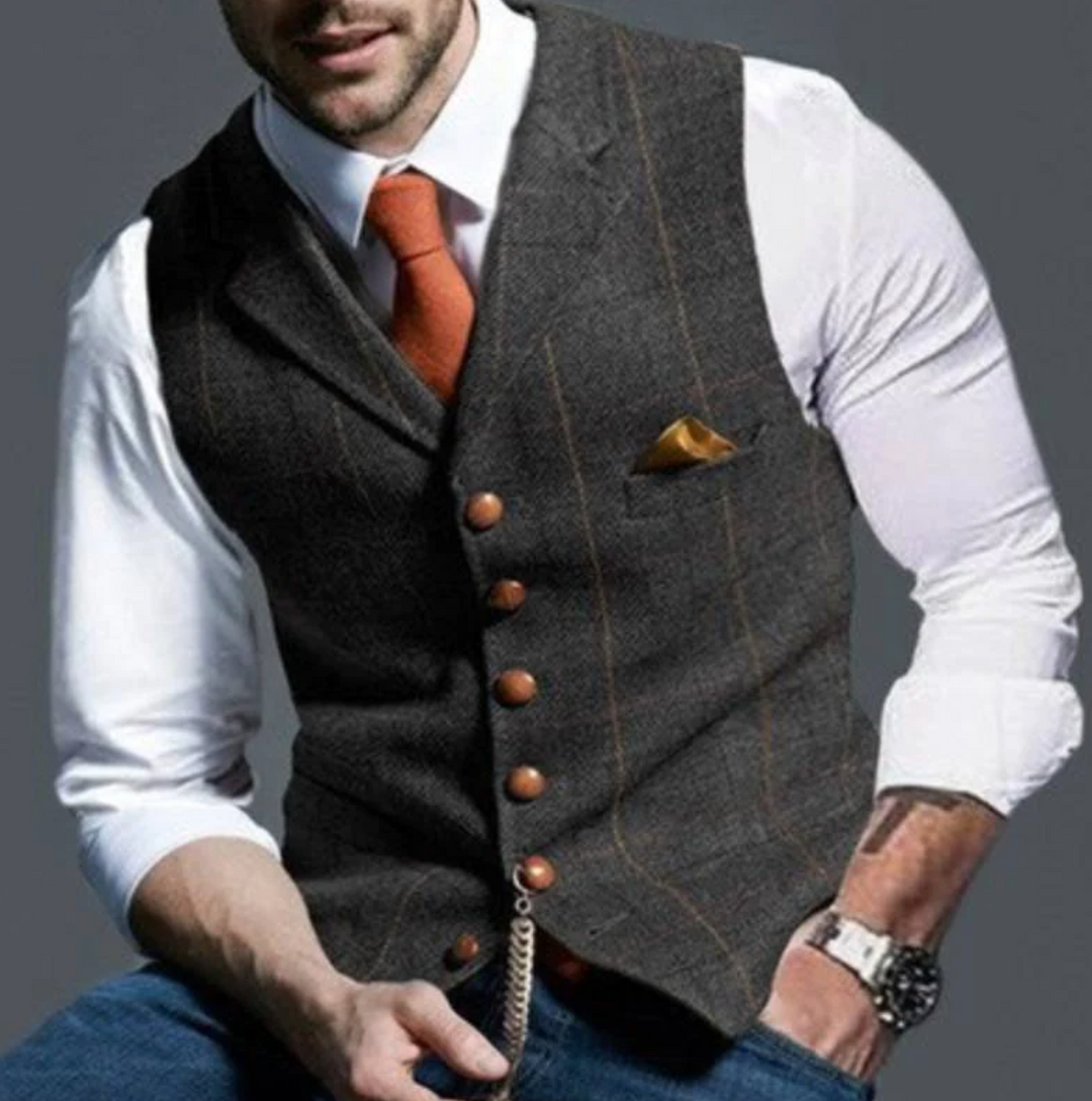 Daniel | Elegant Button Waistcoat